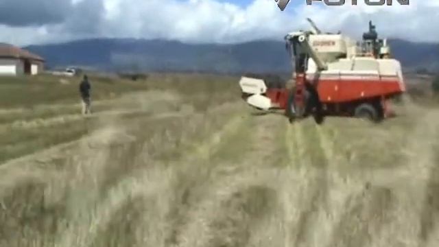 FOTON - video cosechadora смотреть онлайн