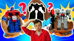 Кто спрятался внутри шоколадного яйца?  Видео про игрушки для детей и трансформеры