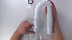 Сифон гофрированный серии "МИНИ Элит" без выпуска, 1200 мм, арт 30986254