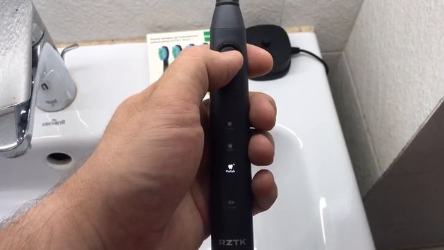 Електрична зубна щітка RZTK Sonic X смотреть онлайн