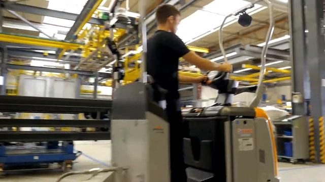 Электротягач LTX 50 в работе смотреть онлайн