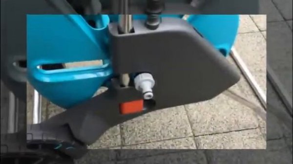 GARDENA Premium SuperFLEX Schlauch 13 mm, Aqua Roll M Easy mit Gardena Premium SuperFLEX Schlauch 5