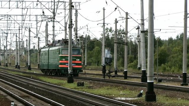 Электровоз ВЛ10-1854 / Elloc VL10-1854 смотреть онлайн