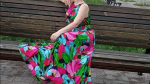 Построение выкройки летнего сарафана