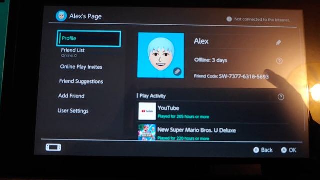 My Nintendo Switch Friend Code. смотреть онлайн