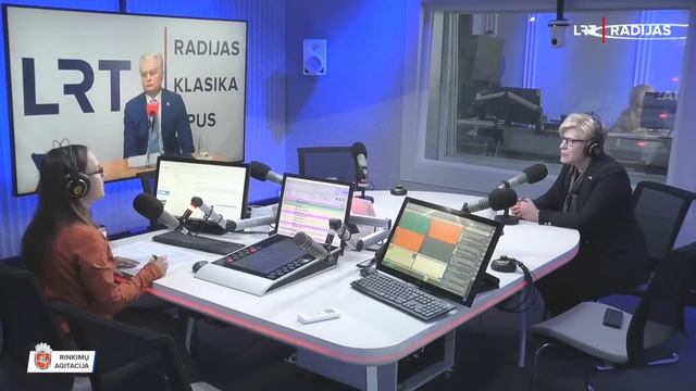 Tiesiogiai LRT RADIJO debatuose – Gitanas Nausėda ir Ingrida Šimonytė | LRT Radijas | 2024-04-29 смотреть онлайн
