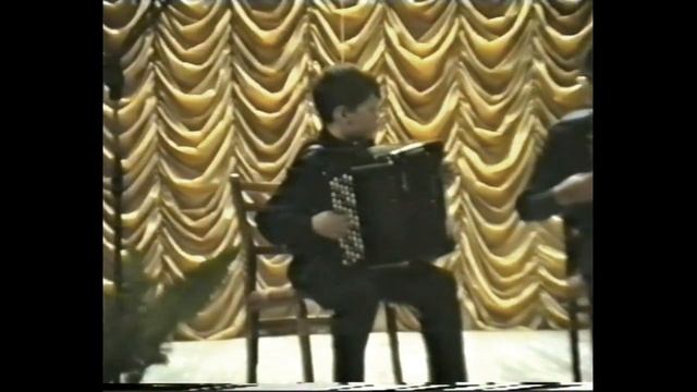 И.С.Бах "Музыкальное приношение" BWV 1079 Сибирское юношеское трио баянистов 2000 год