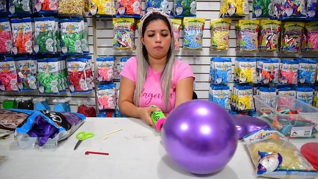 Como hacer una flor de distorsion? Flor con globos смотреть онлайн