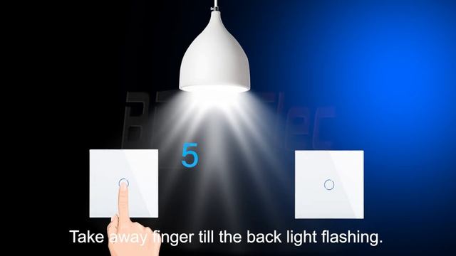 BINGOELEC 2way touch switch смотреть онлайн