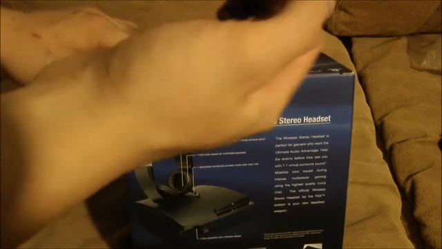 Sony PS3 Stereo Gaming Headset Unboxing (from lockerz) смотреть онлайн