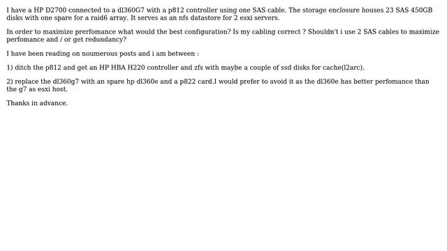 DevOps & SysAdmins: HP D2700 configuration смотреть онлайн