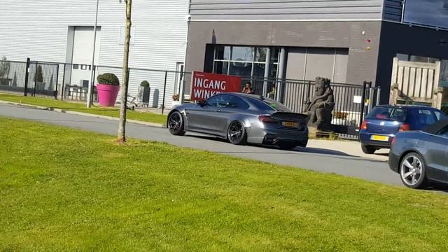 BMW M4 Liberty Walk Spott in Heteren Porsche Centrum Gelderland смотреть онлайн