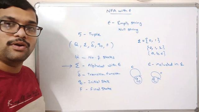 NFA (NON DETERMINISTIC FINITE AUTOMATA) WITH EPSILON IN AUTOMATA THEORY || NDFA || TOC смотреть онлайн
