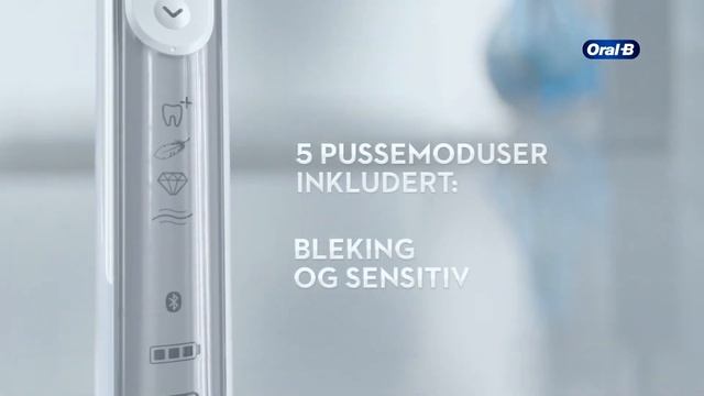 Oral-B Genius 8600 Silver elektrisk tannbørste смотреть онлайн