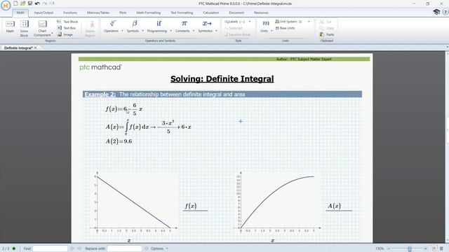 Solving Definite Integrals using Mathcad Prime смотреть онлайн