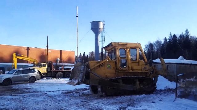 Бульдозер Komatsu смотреть онлайн