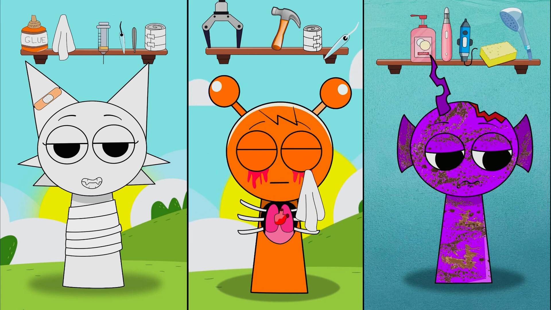 О НЕТ!😮 ПОМОГИТЕ СПРУНКАМ СПАСТИСЬ!!!😲 смотреть онлайн