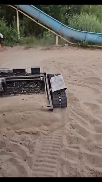 Эко-рейнджер: гусеничный робот, очищающий пляжи от мусора#shorts #россия #техника #техникадляуборк смотреть онлайн