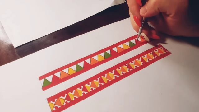 19 Урок - Практика Бордюры в Борецкой росписи (3 часть) смотреть онлайн