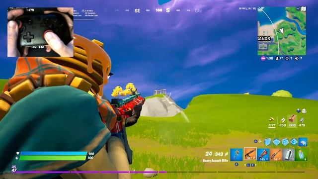NEW SEASON Fortnite on the Nintendo Switch Pro Controller #212 смотреть онлайн