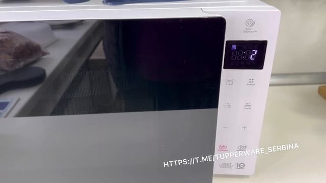 Как быстро пожарить котлеты без масла и брызг в микроволновой печи. МикроПроГриль #tupperware смотреть онлайн