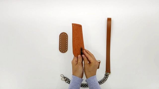 Кожаная фурнитура для вязания мини сумочки смотреть онлайн