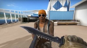 Анимация нового ножа Bowie Knife в CS:GO