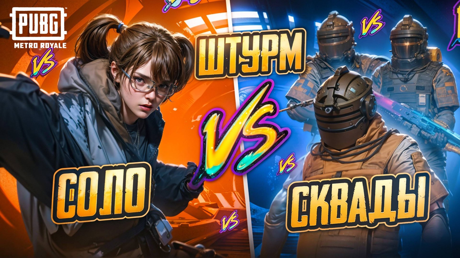 НЕРЕАЛЬНАЯ БИТВА В ШТУРМЕ 🤯 СОЛО ПРОТИВ СКВАДОВ‼️ БОРЬБА ЗА ЗОЛОТО в METRO ROYALE смотреть онлайн