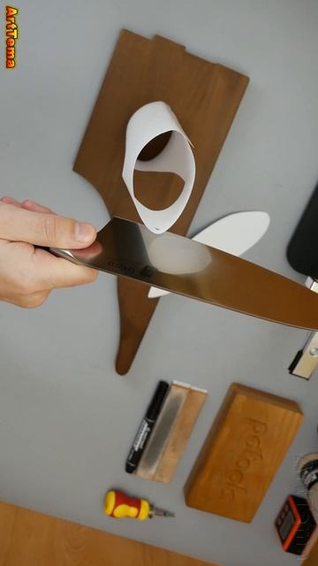 Knife Sharpening #7 📌 Sharpest Kitchen Knife 🔪 Razor Sharp! #Shorts #knife #sharp #sharpening смотреть онлайн