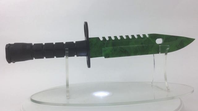 ШТЫК-НОЖ M9 ВОЛНЫ ИЗУМРУД | Настоящая стальная реплика из CS:GO — KERAMBITER.RU