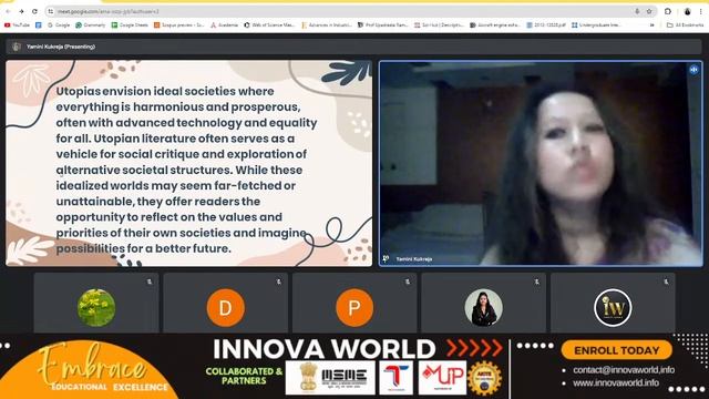 Literary Themes in Science and Engineering by Yamini Kukreja || #science #engineering #innovaworld смотреть онлайн