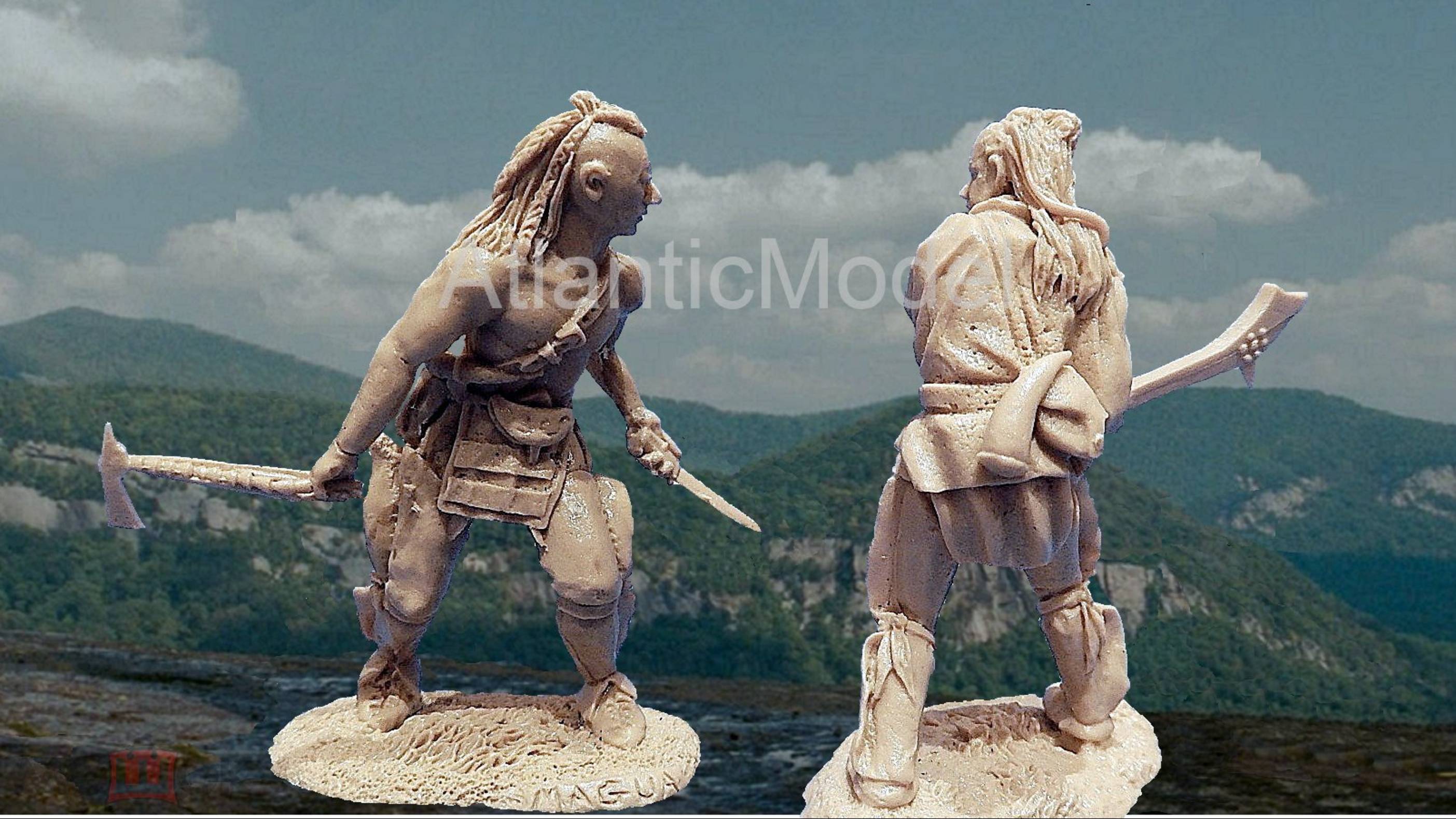 солдатики Barzso Чингачгук и Магуа Последний из Могикан ОРИГИНАЛ смотреть онлайн