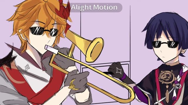 Genshin Impact animatic lmao смотреть онлайн
