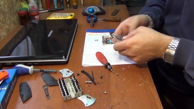 Benchmade Barrage 581 ремонт Assista + переточка