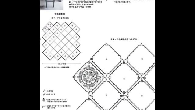 УЗОРЫ_КРЮЧКОМ_МОТИВЫ ONDORI_JAPAN смотреть онлайн