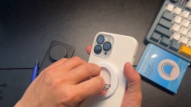 Unboxing B-Land Magnetic Phone Ring Holder for MagSafe смотреть онлайн