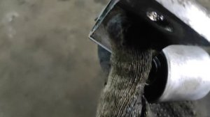 Ниссан Эль гран,замена задних сайлентблоков на рычагах передней подвески, не снимая рычаги.