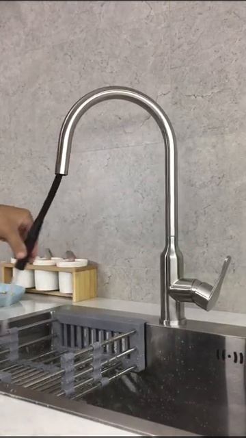 stainless steel pull down kitchen faucet смотреть онлайн