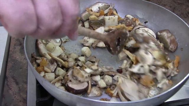 Paccheri con gamberi e Porcini (mare e monti) смотреть онлайн