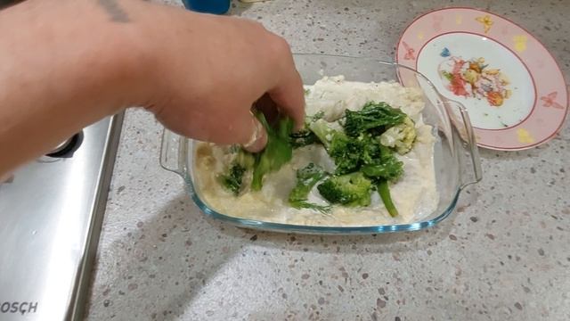 Рыба в чесночно-горчично-сливочном соусе. смотреть онлайн