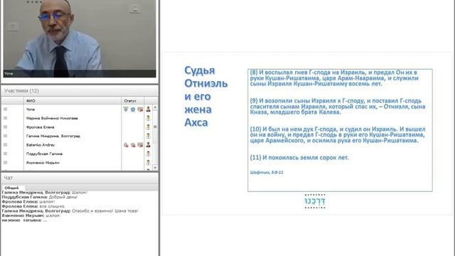 Урок 3. Введение в Книгу Шофтим. 18.09.2017 смотреть онлайн