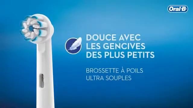 ORAL-B JUNIOR 6+ - Brosse à dents électrique - Vidéo produit Vandenborre.be смотреть онлайн