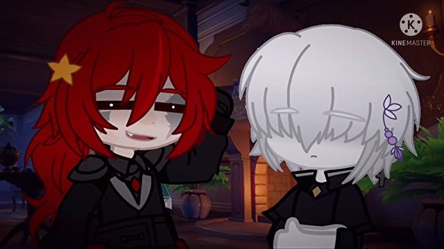 Darknight Hero||Skit||Gacha Club||Genshin Impact||Y/N x Diluc смотреть онлайн