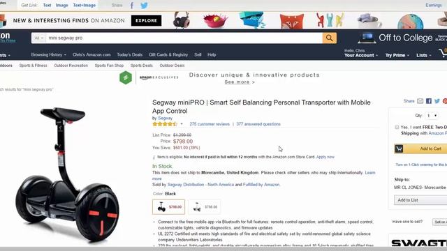 What Is The Price Of The Segway MiniPro? смотреть онлайн