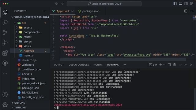 07 Powering Up VS Code P3 Prettier for Vue.js 3 смотреть онлайн
