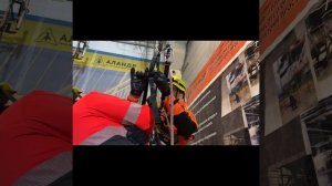 Спасение пострадавшего с кроля и жумара