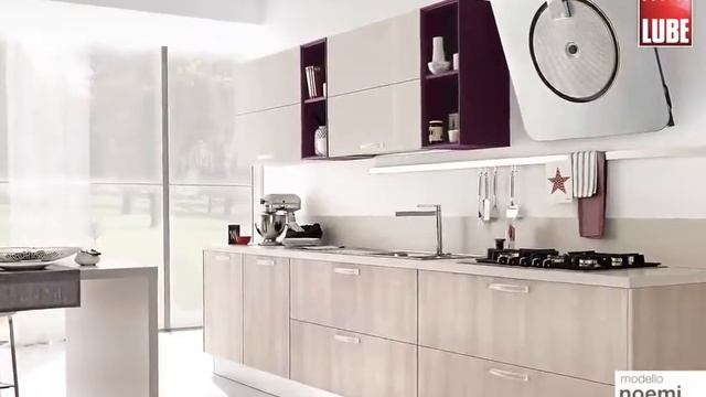 Итальянскую кухню Noemi от фабрики Cucine Lube можно заказать в кухонной студии ДаВинчи в Ставропол смотреть онлайн