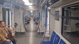 Поездка на МЦК, Сокольнической линии метро и московском трамвае. 14 мая 2023г.