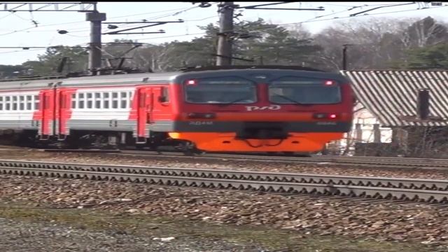 Широкая Электричка ЭД4М смотреть онлайн