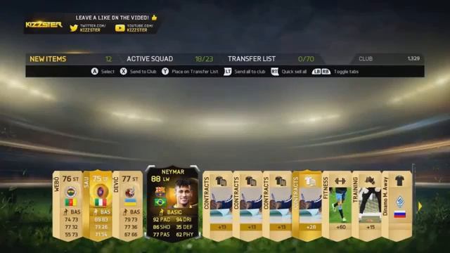 FIFA 15 открытие паков + Реакция #9 смотреть онлайн